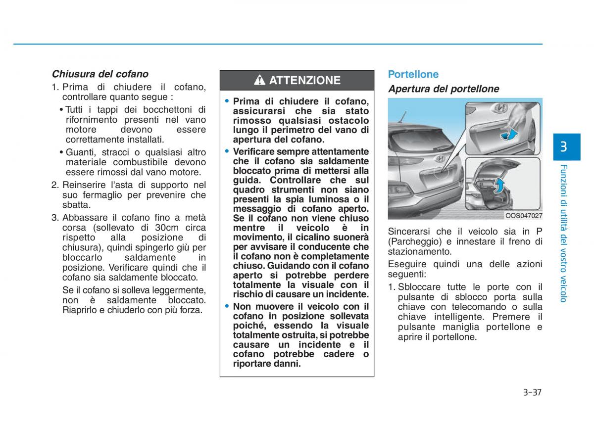 Hyundai Kona manuale del proprietario / page 119