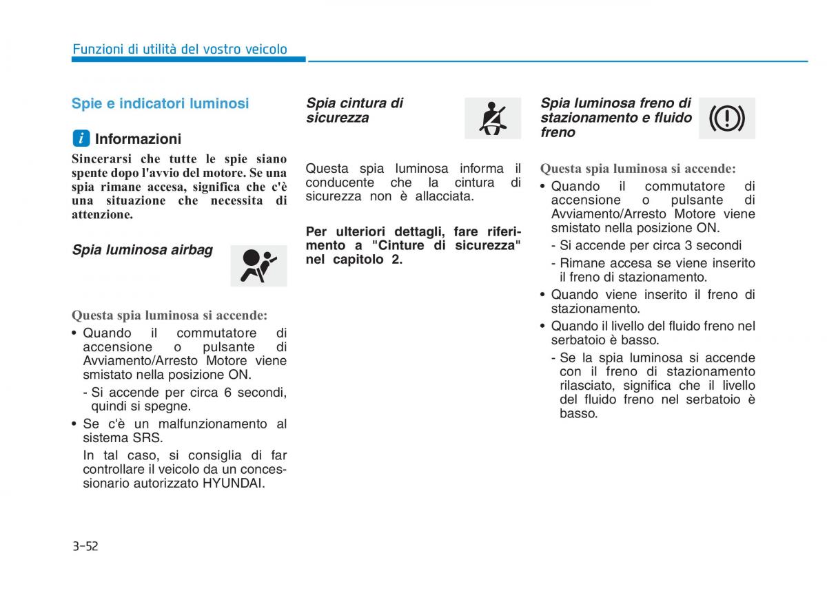 Hyundai Kona manuale del proprietario / page 134