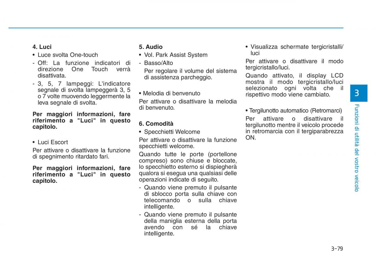 Hyundai Kona manuale del proprietario / page 161