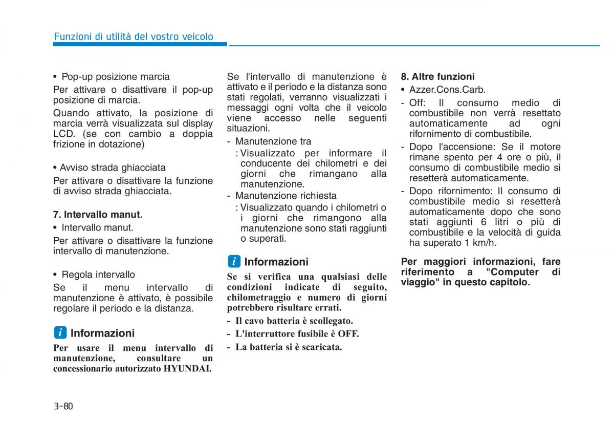 Hyundai Kona manuale del proprietario / page 162