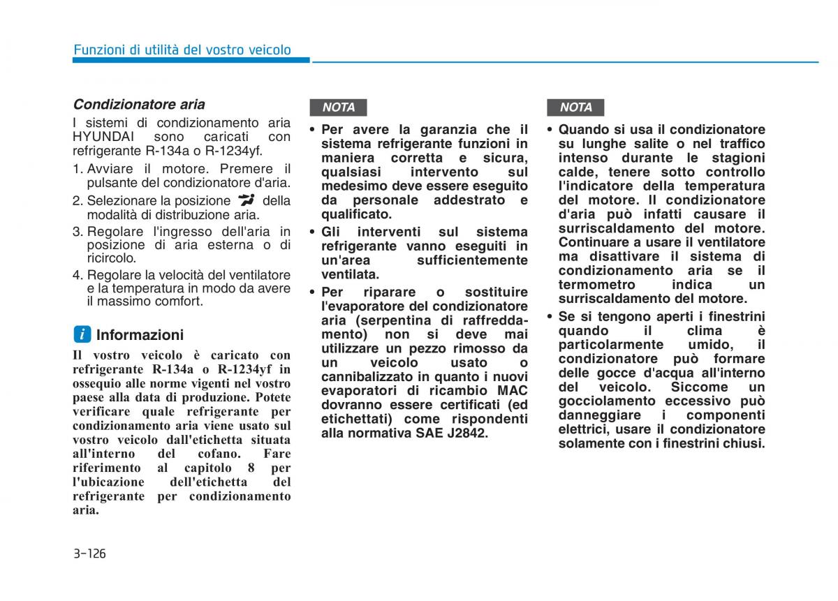 Hyundai Kona manuale del proprietario / page 208