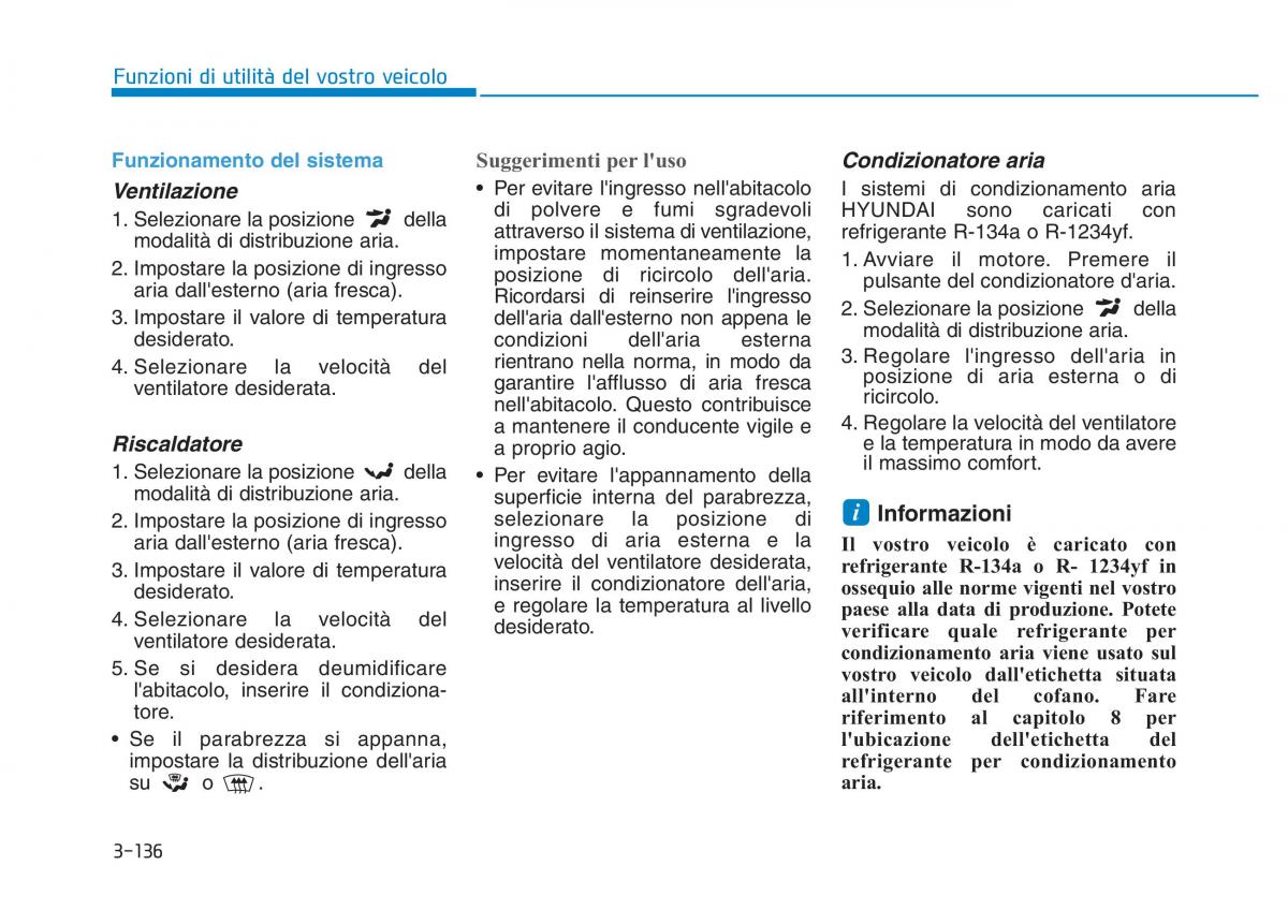 Hyundai Kona manuale del proprietario / page 218