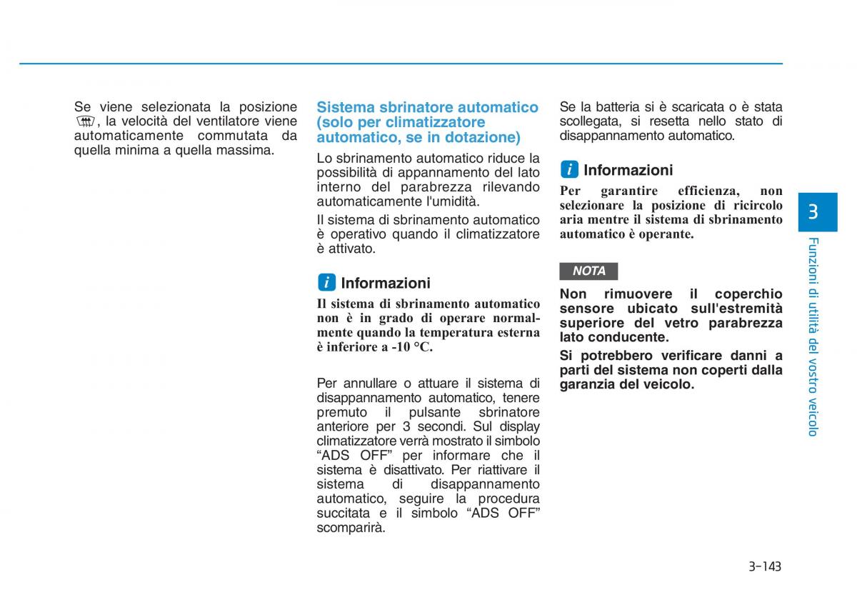 Hyundai Kona manuale del proprietario / page 225