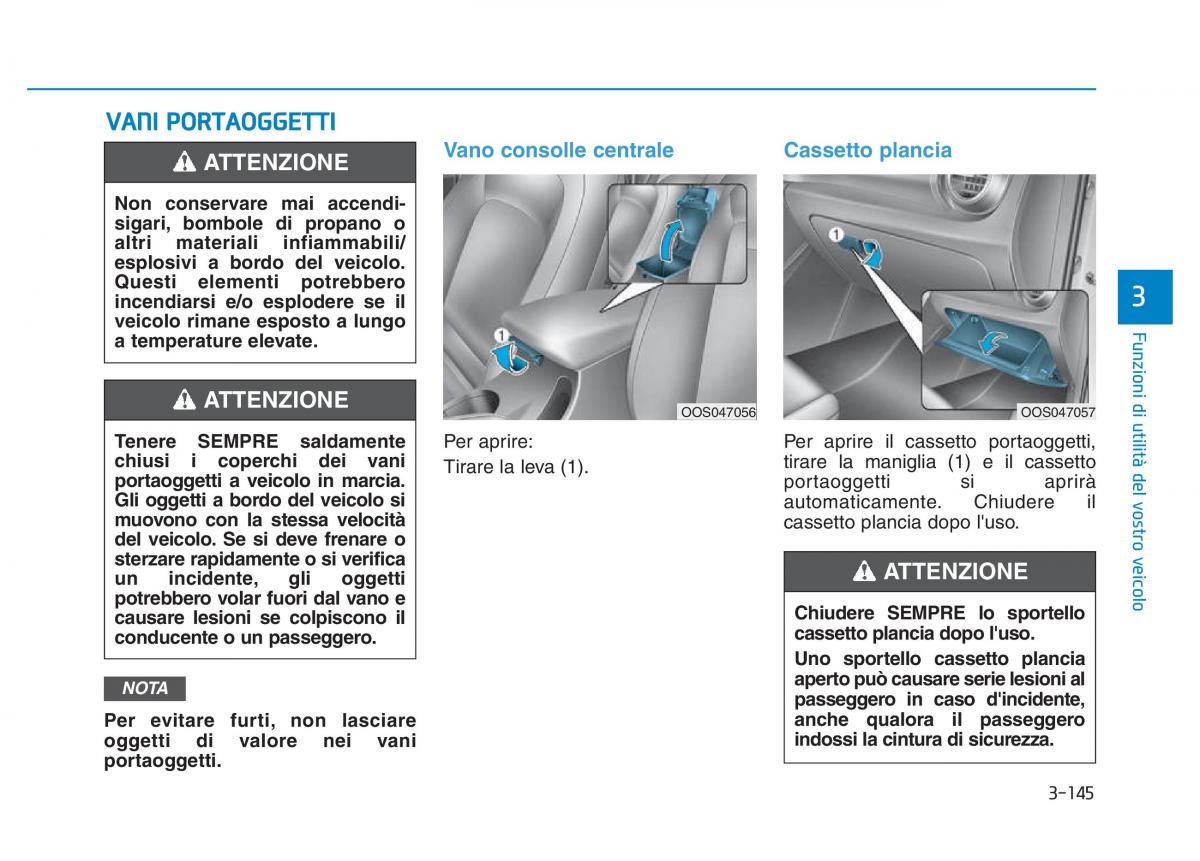 Hyundai Kona manuale del proprietario / page 227