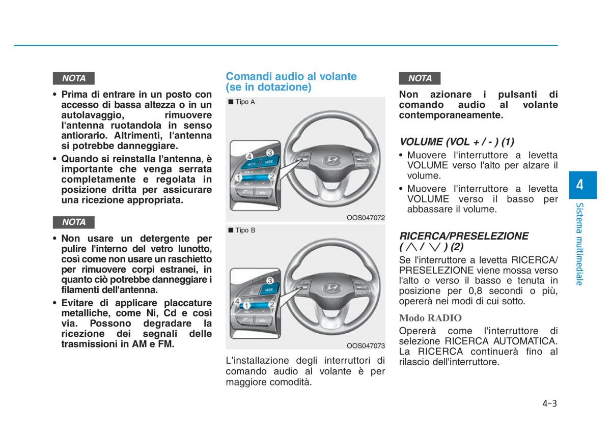 Hyundai Kona manuale del proprietario / page 241