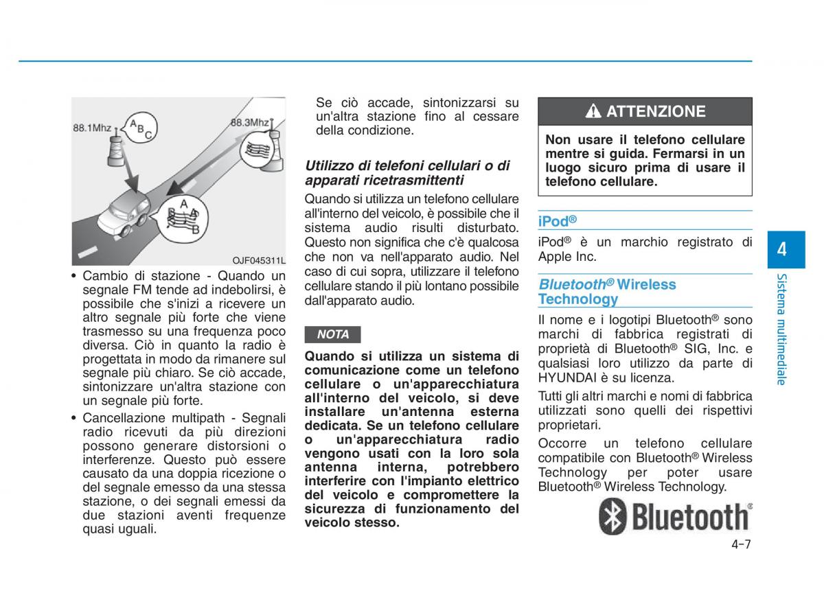 Hyundai Kona manuale del proprietario / page 245