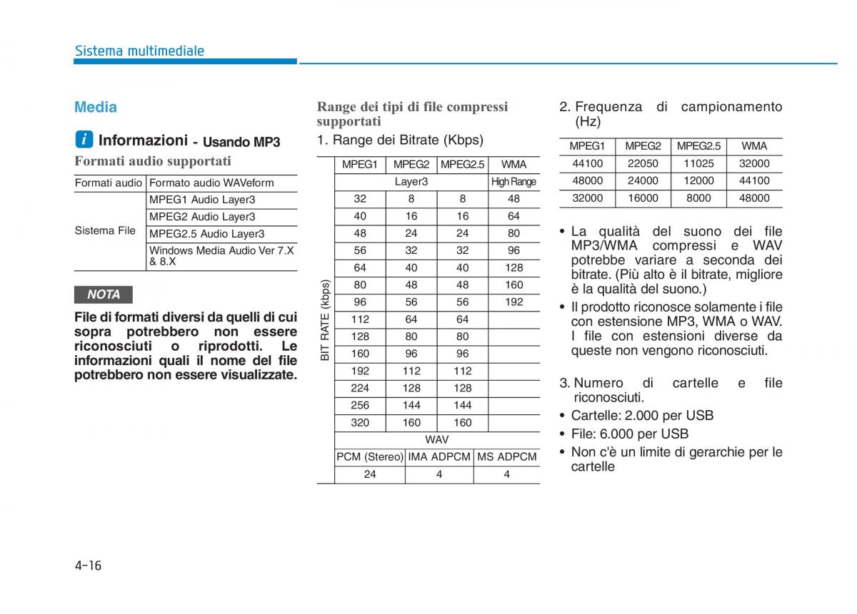 Hyundai Kona manuale del proprietario / page 254