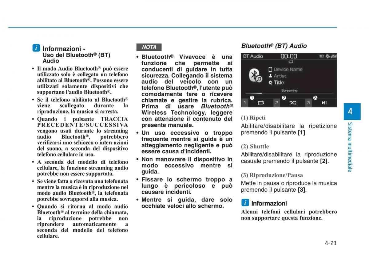 Hyundai Kona manuale del proprietario / page 261