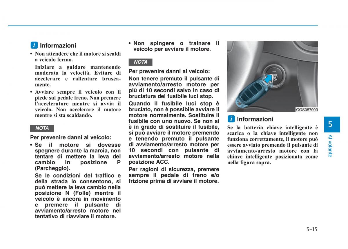 Hyundai Kona manuale del proprietario / page 288