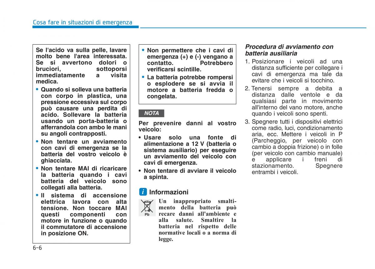 Hyundai Kona manuale del proprietario / page 401