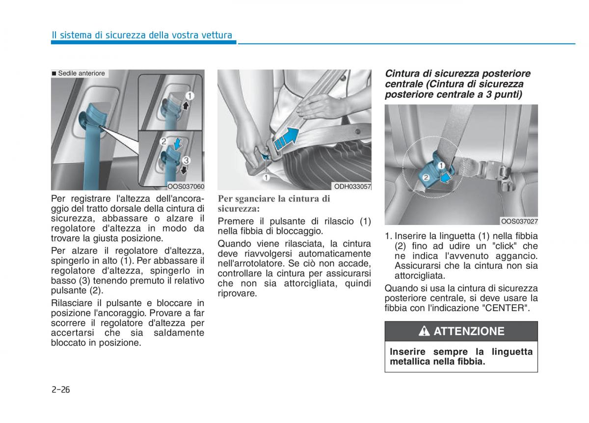 Hyundai Kona manuale del proprietario / page 43