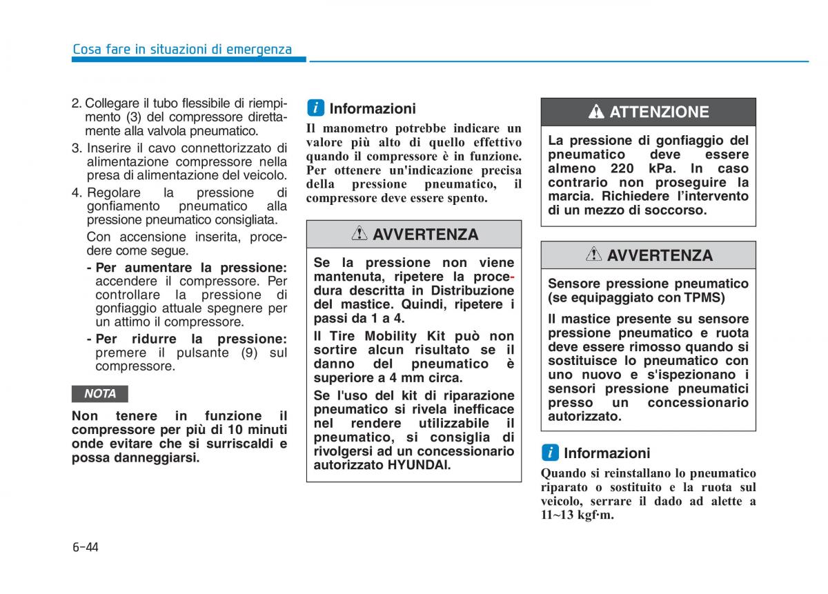 Hyundai Kona manuale del proprietario / page 439