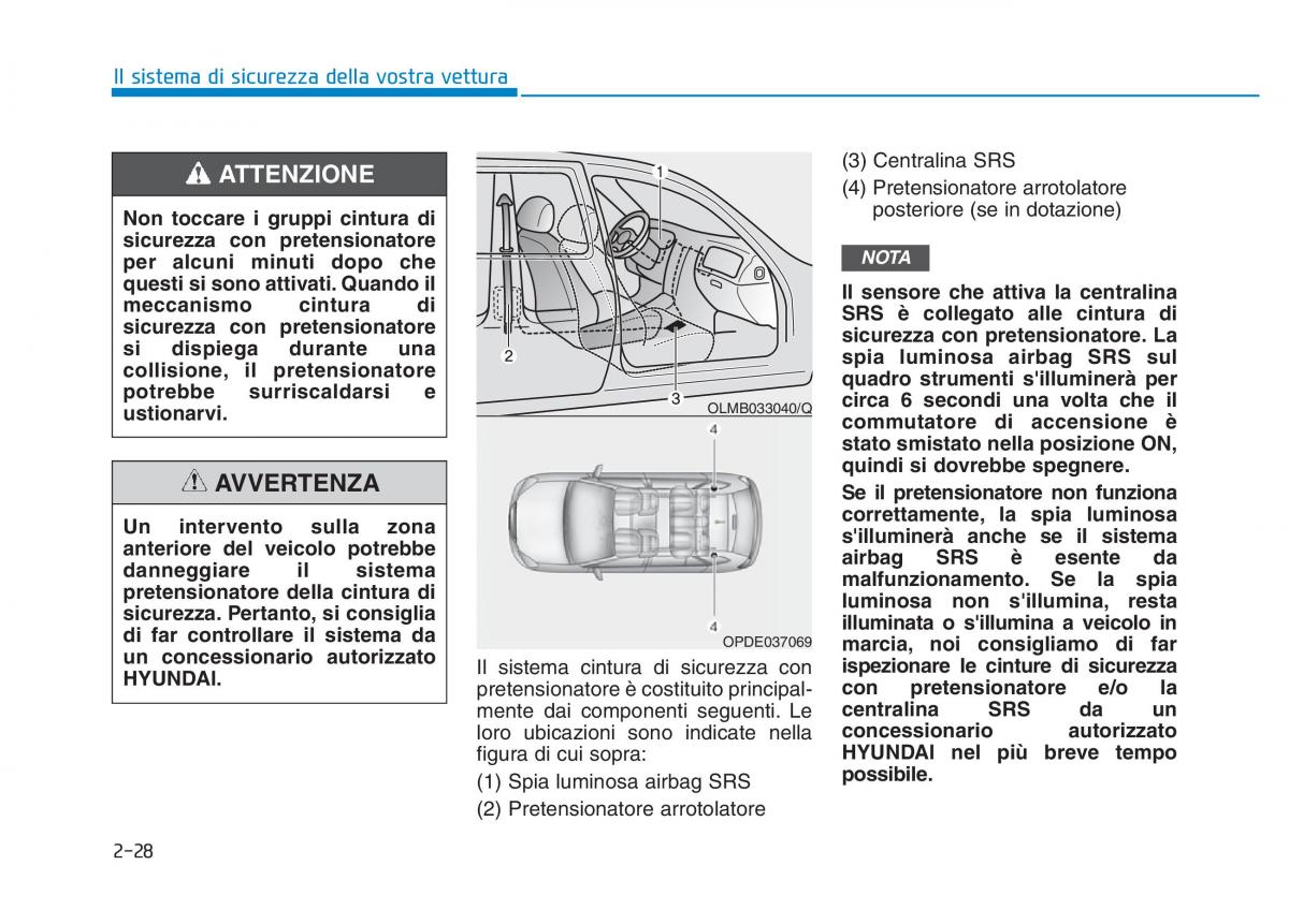 Hyundai Kona manuale del proprietario / page 45