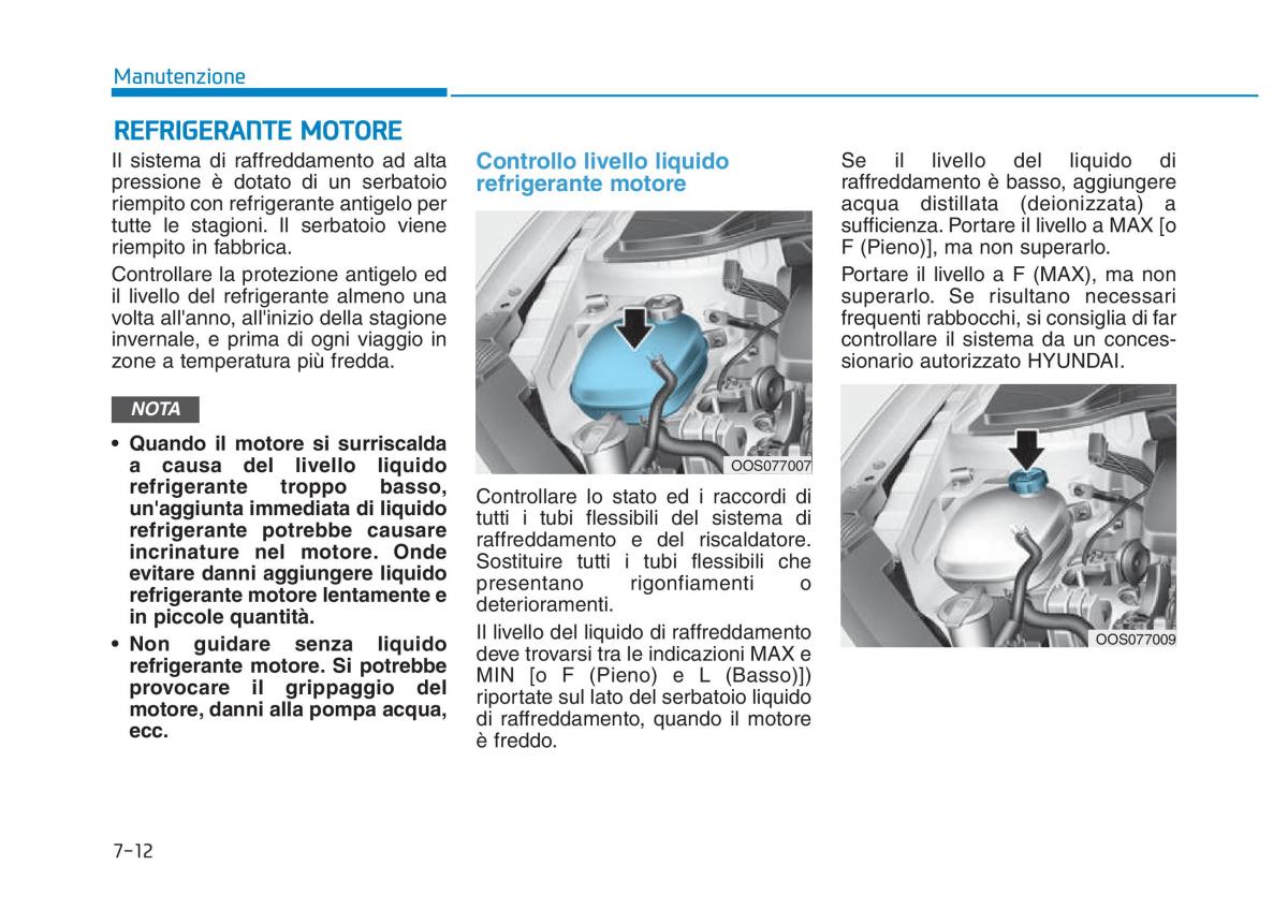 Hyundai Kona manuale del proprietario / page 456