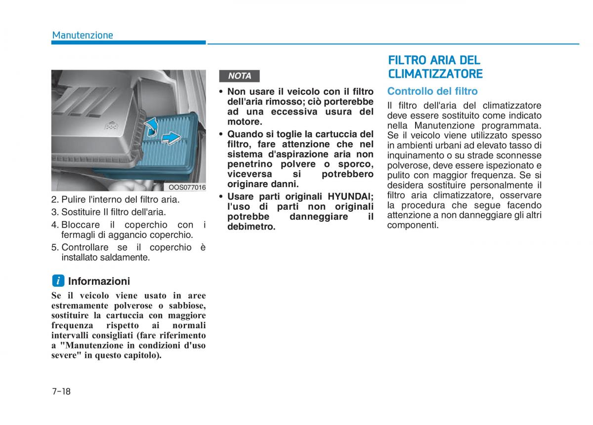 Hyundai Kona manuale del proprietario / page 462