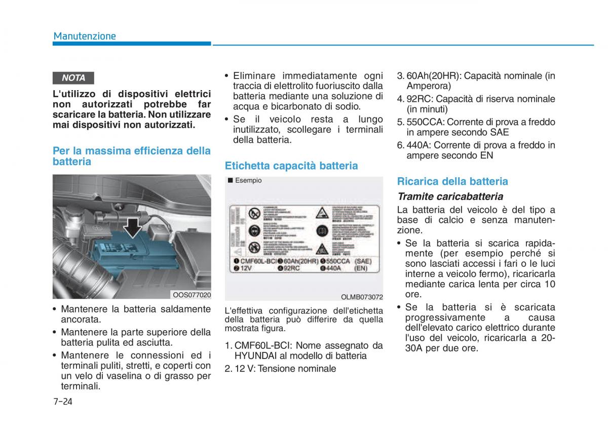 Hyundai Kona manuale del proprietario / page 468