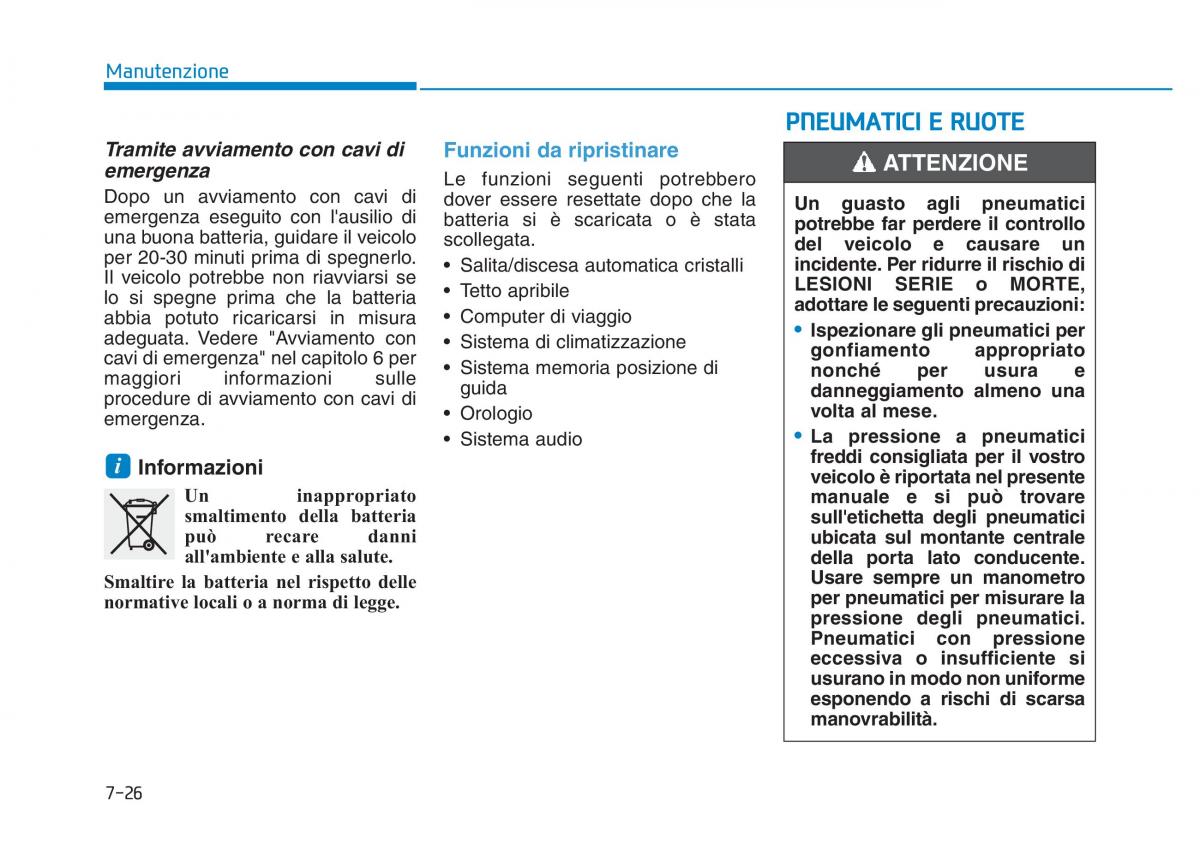 Hyundai Kona manuale del proprietario / page 470