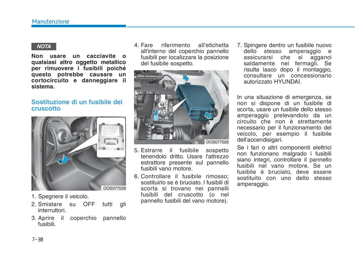 Hyundai Kona manuale del proprietario / page 482