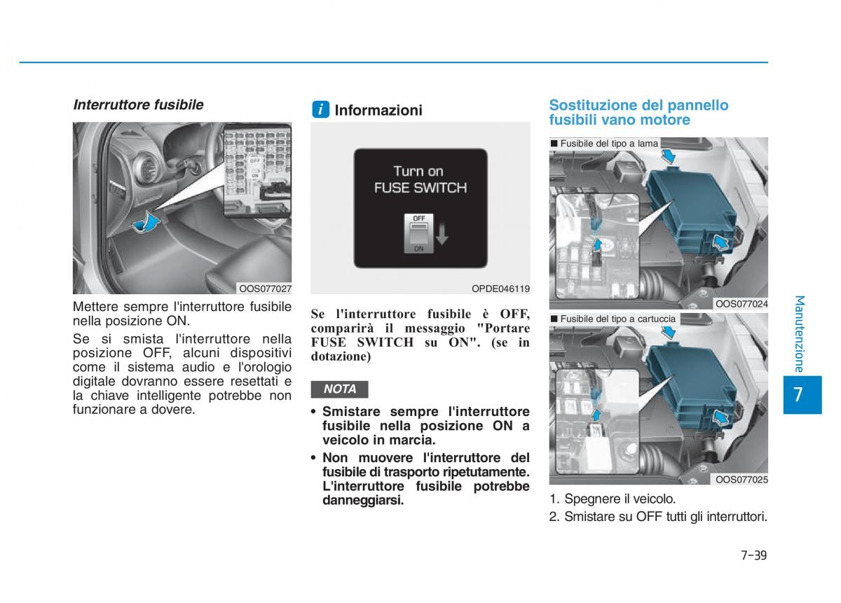 Hyundai Kona manuale del proprietario / page 483