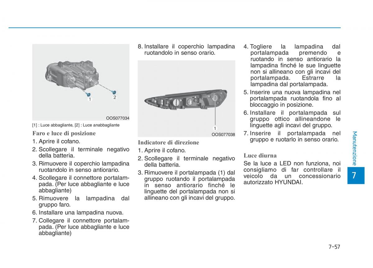 Hyundai Kona manuale del proprietario / page 501