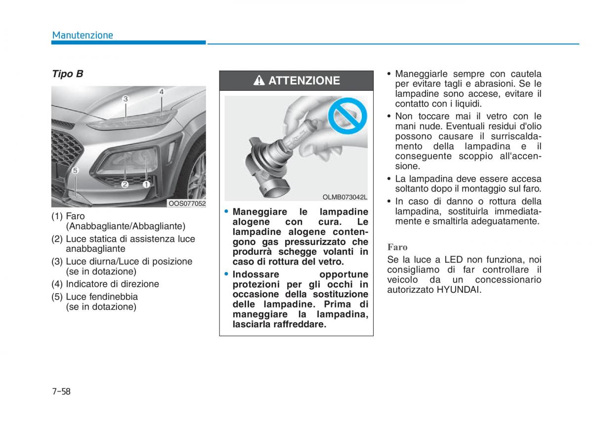 Hyundai Kona manuale del proprietario / page 502