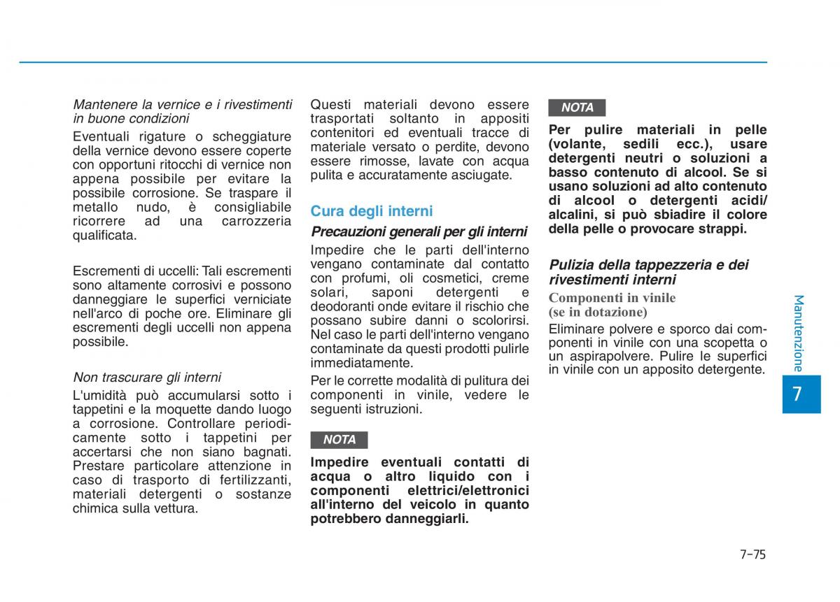 Hyundai Kona manuale del proprietario / page 519