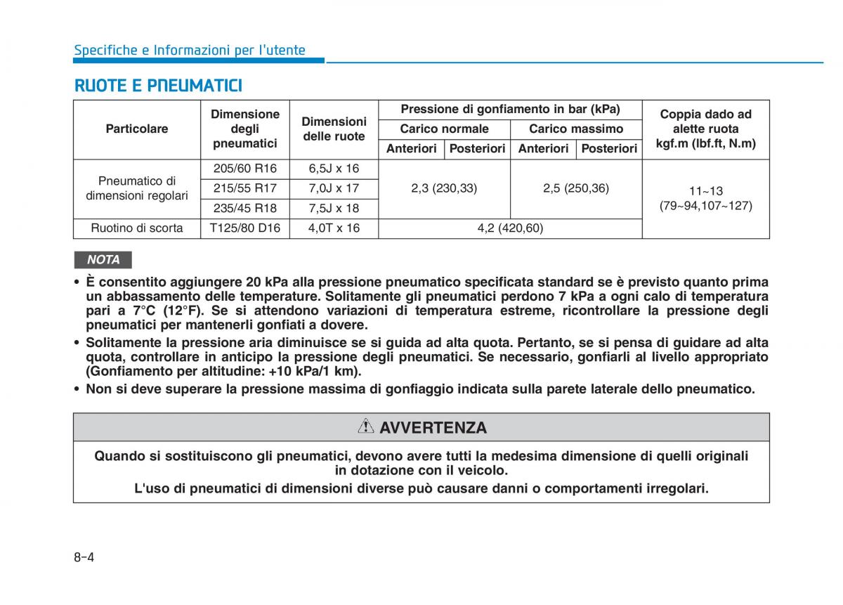 Hyundai Kona manuale del proprietario / page 528