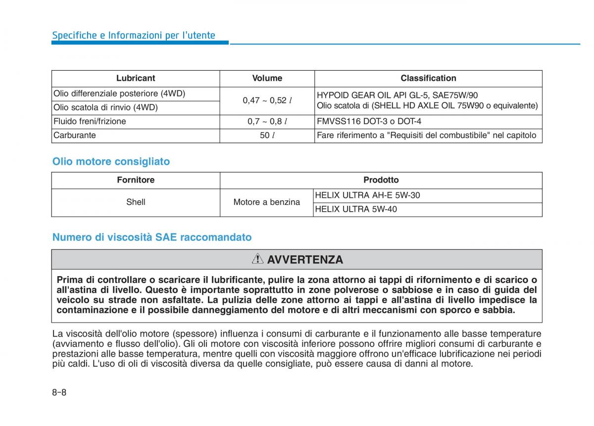 Hyundai Kona manuale del proprietario / page 532