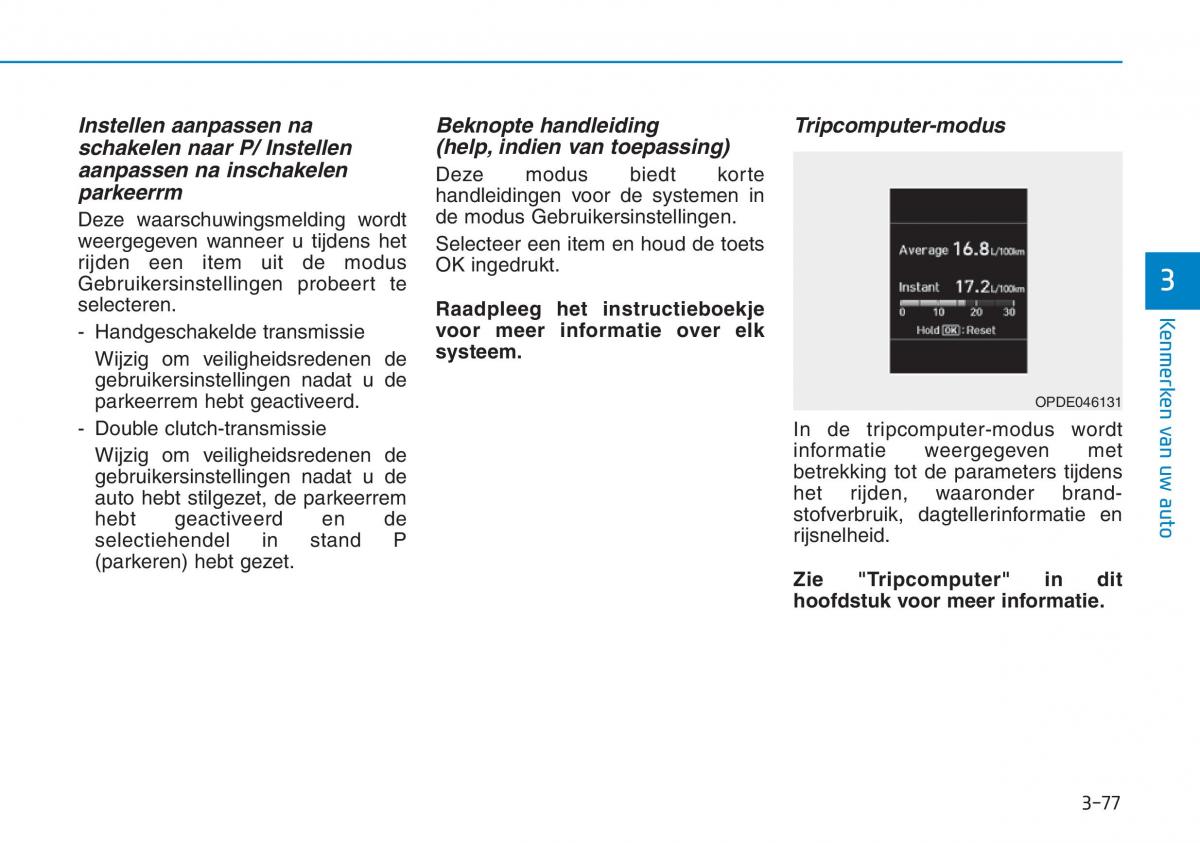 Hyundai Kona handleiding / page 161