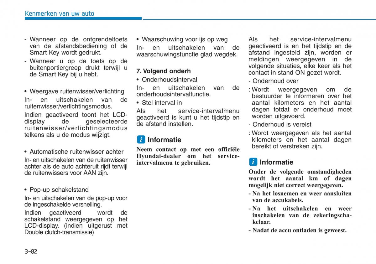 Hyundai Kona handleiding / page 166