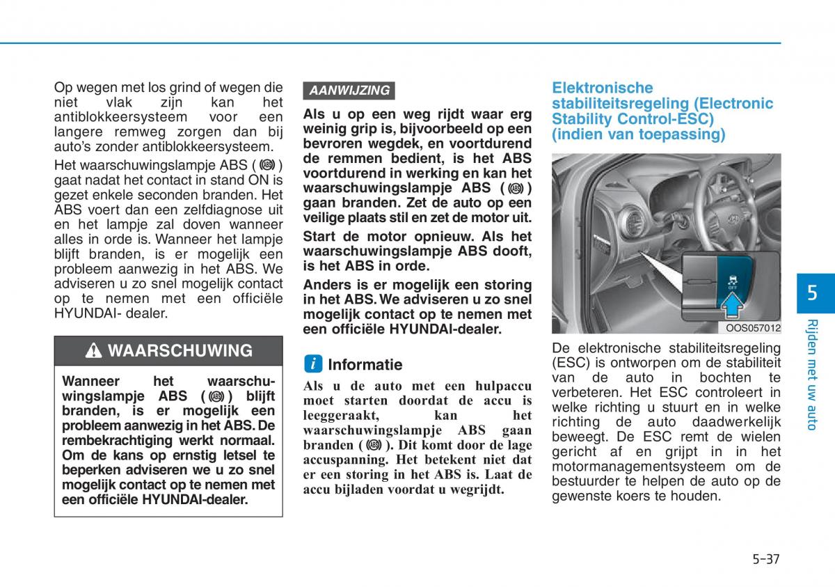 Hyundai Kona handleiding / page 315