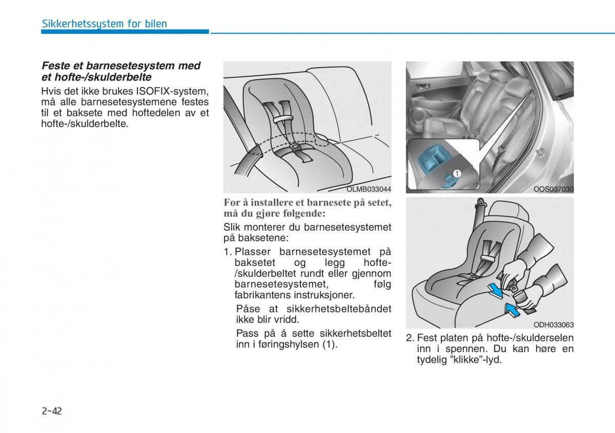 Hyundai Kona bruksanvisningen / page 58