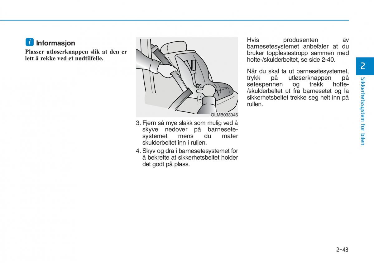 Hyundai Kona bruksanvisningen / page 59