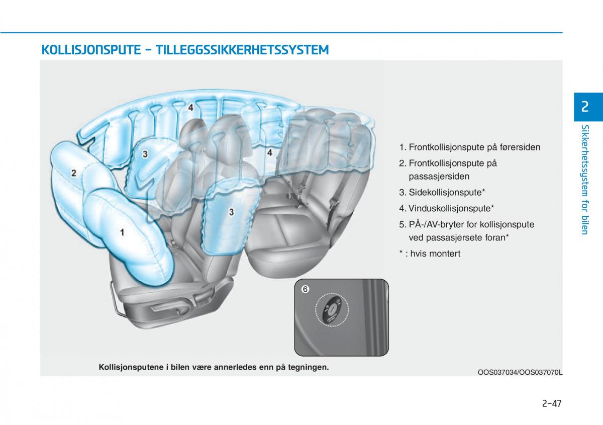 Hyundai Kona bruksanvisningen / page 63