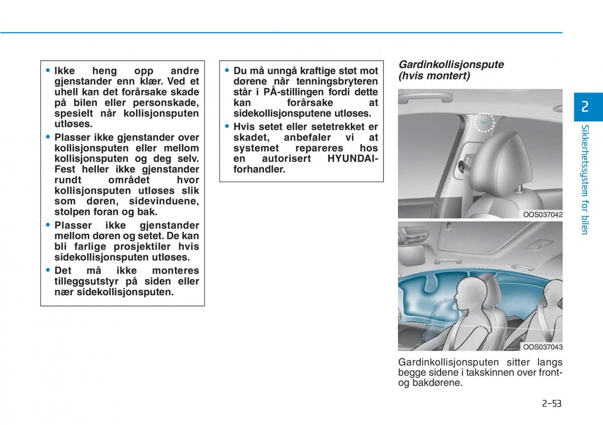 Hyundai Kona bruksanvisningen / page 69