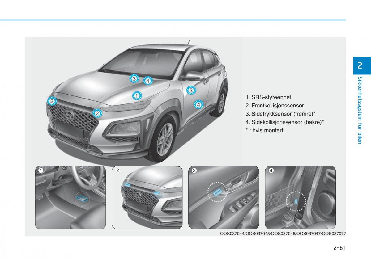 Hyundai Kona bruksanvisningen / page 77