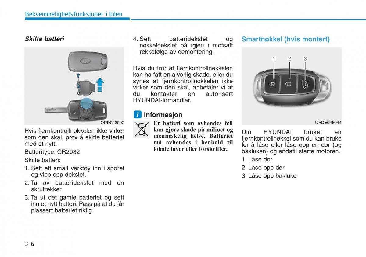 Hyundai Kona bruksanvisningen / page 88