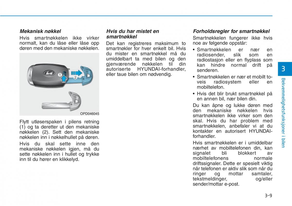 Hyundai Kona bruksanvisningen / page 91