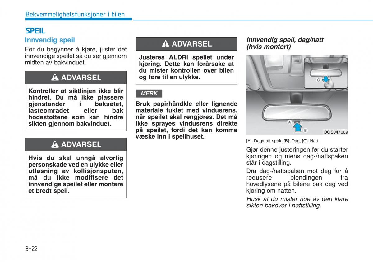 Hyundai Kona bruksanvisningen / page 104