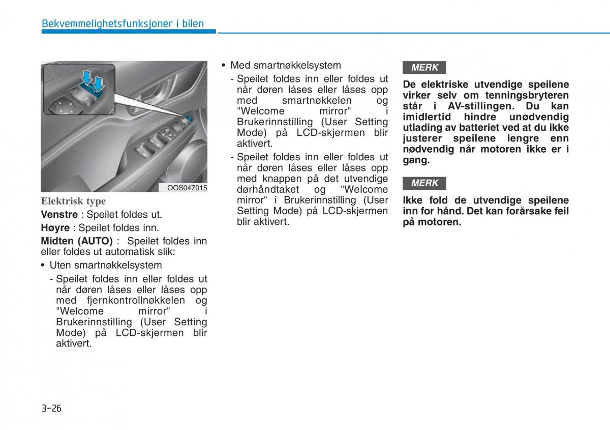 Hyundai Kona bruksanvisningen / page 108