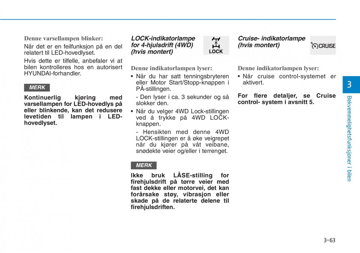 Hyundai Kona bruksanvisningen / page 145