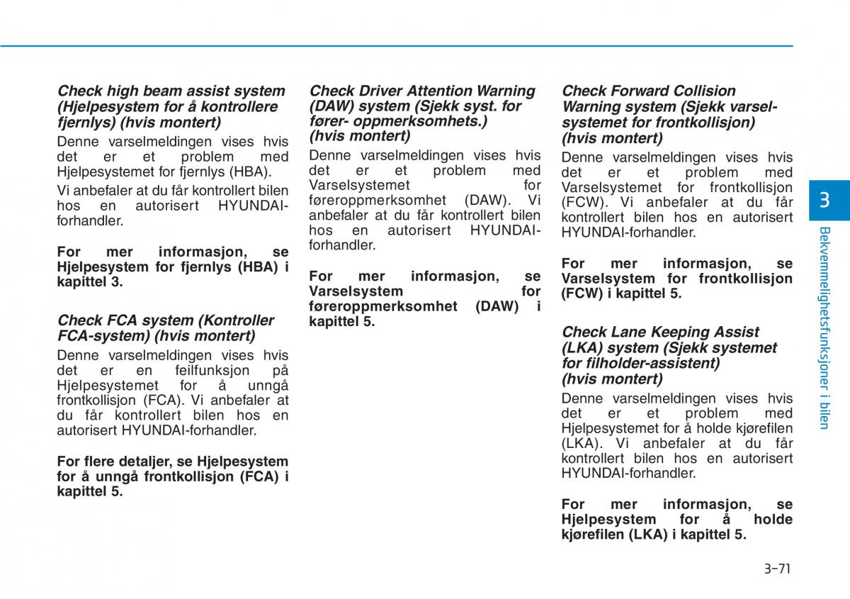 Hyundai Kona bruksanvisningen / page 153