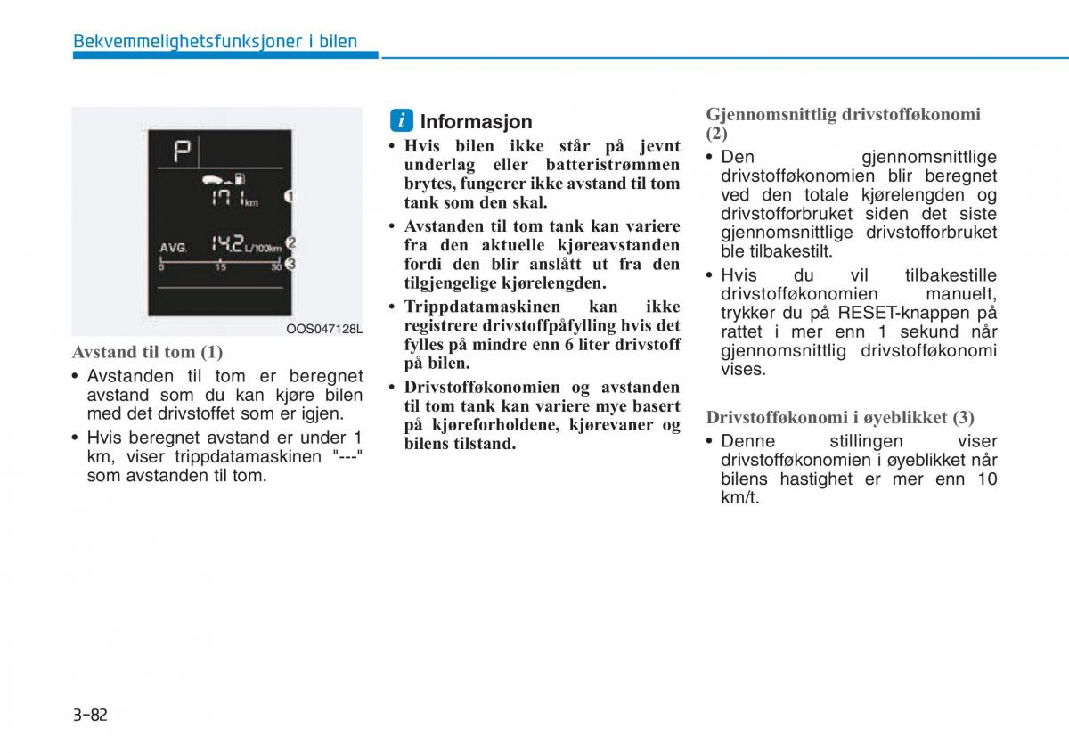 Hyundai Kona bruksanvisningen / page 164