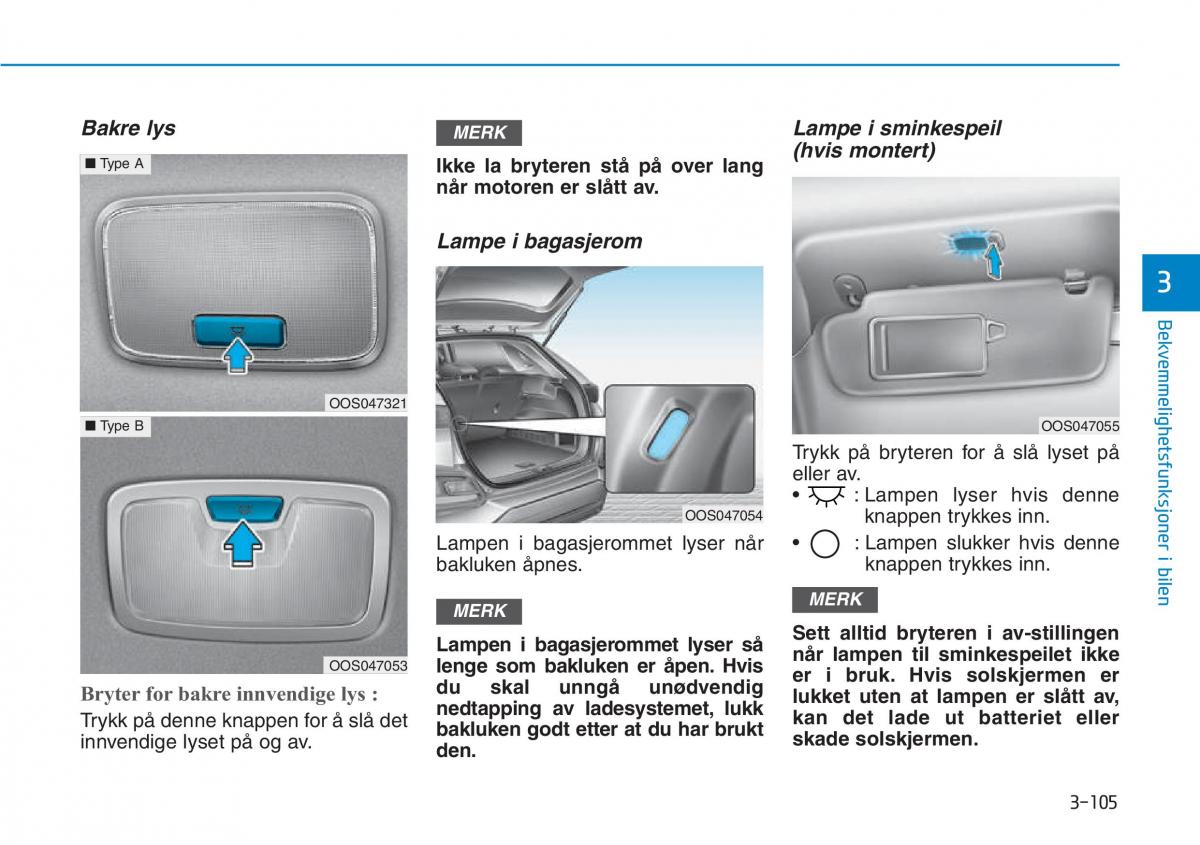 Hyundai Kona bruksanvisningen / page 187