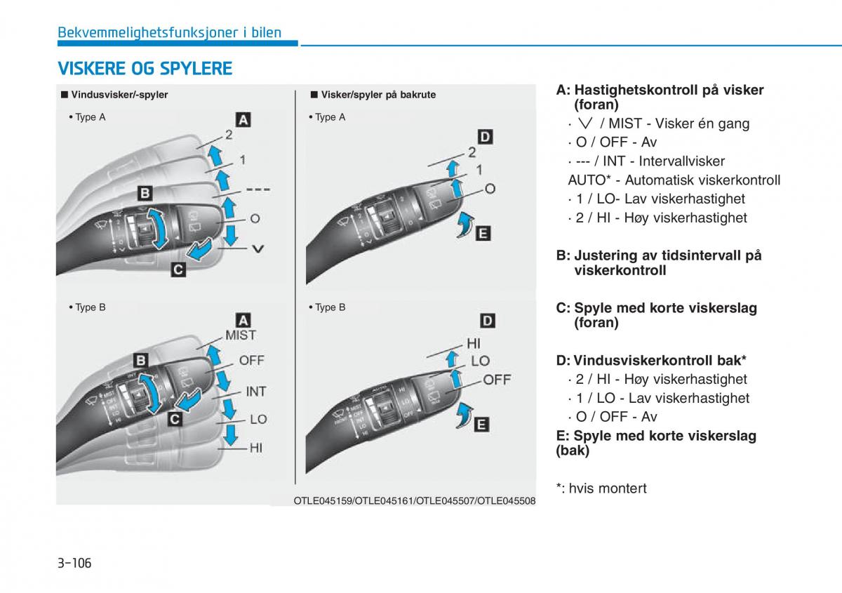 Hyundai Kona bruksanvisningen / page 188