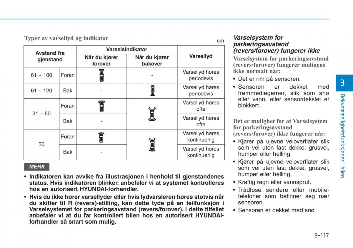 Hyundai Kona bruksanvisningen / page 199