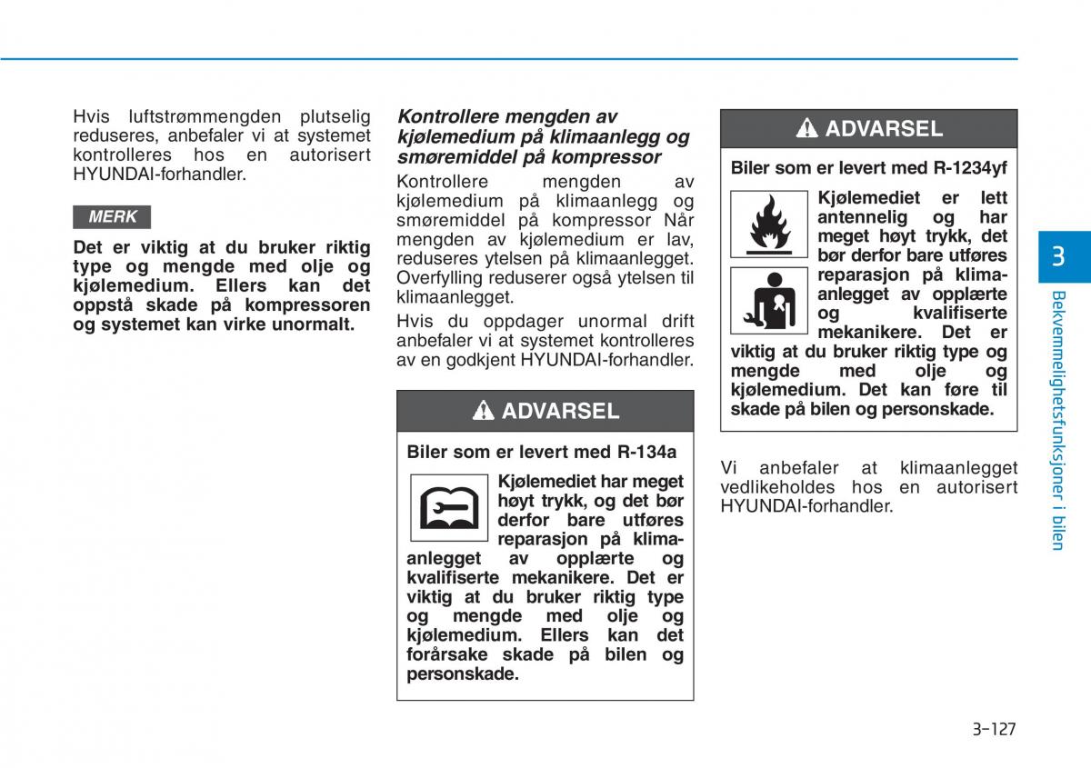 Hyundai Kona bruksanvisningen / page 209