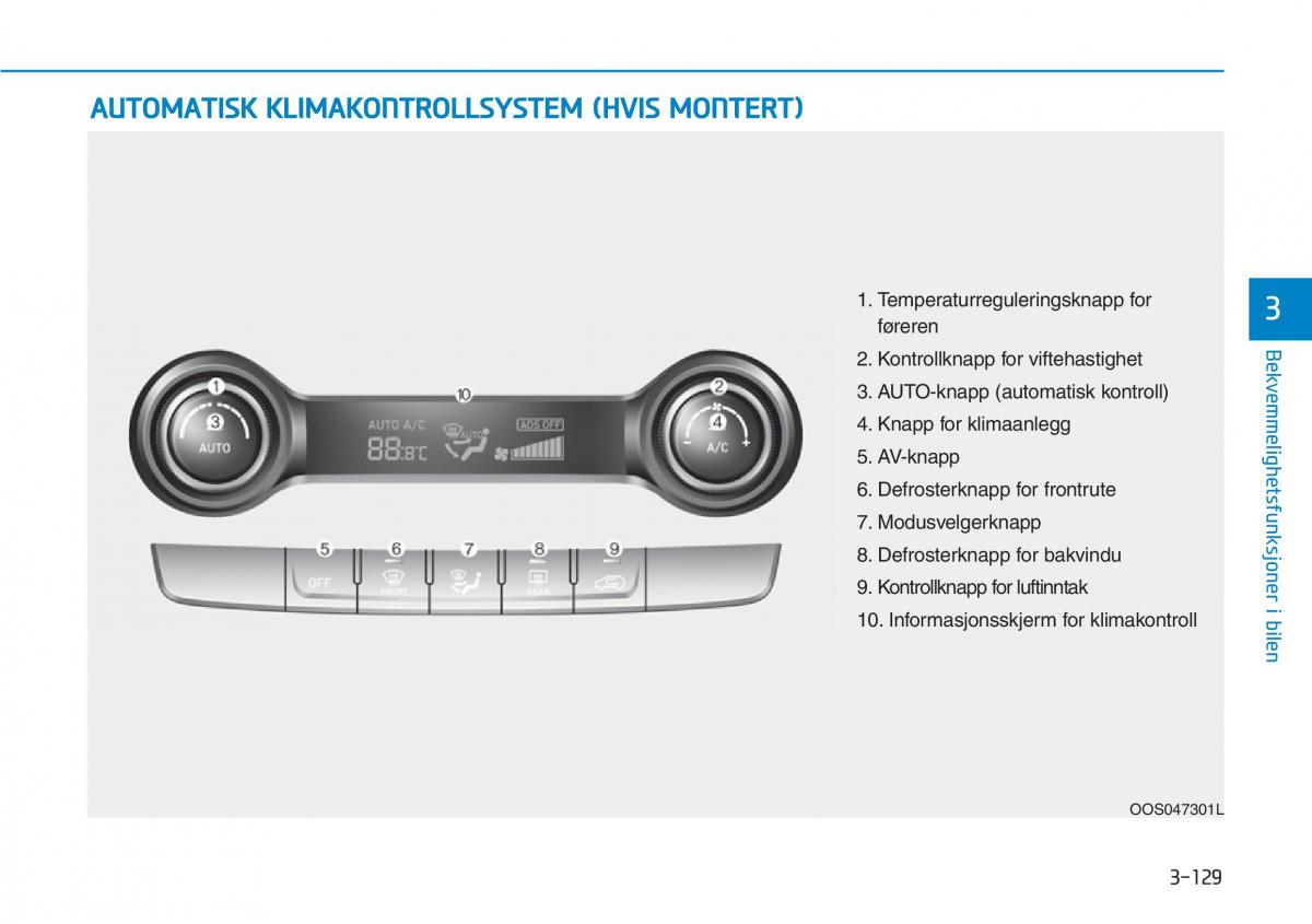 Hyundai Kona bruksanvisningen / page 211