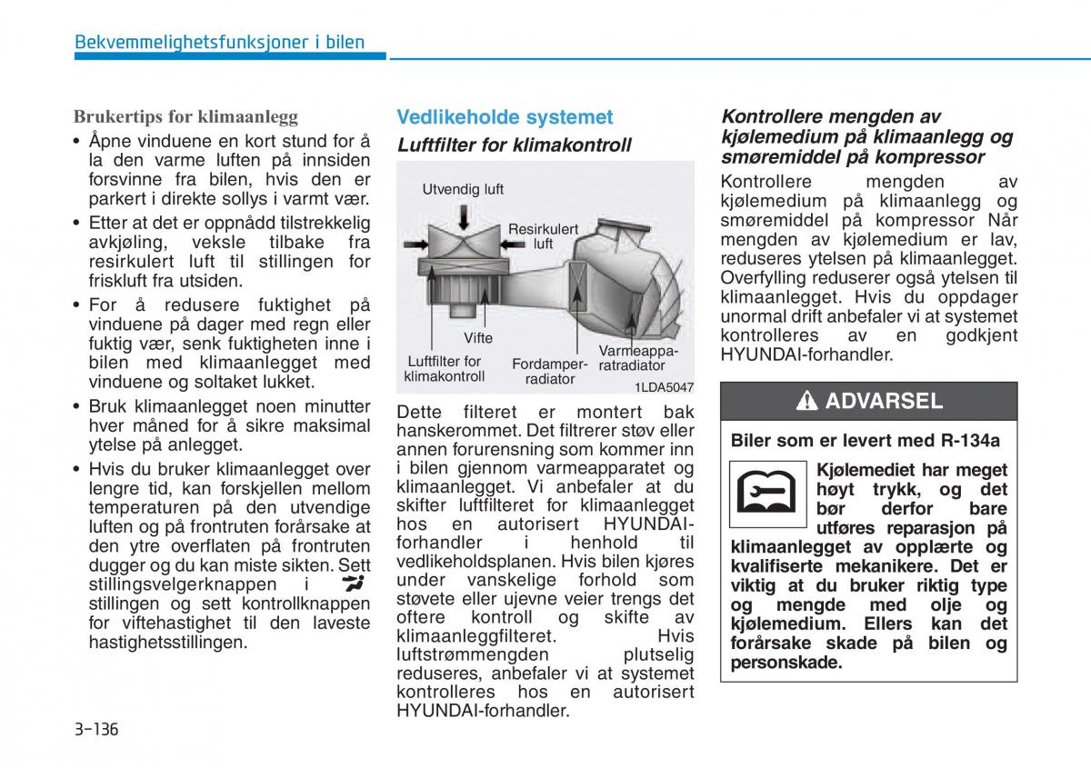 Hyundai Kona bruksanvisningen / page 218