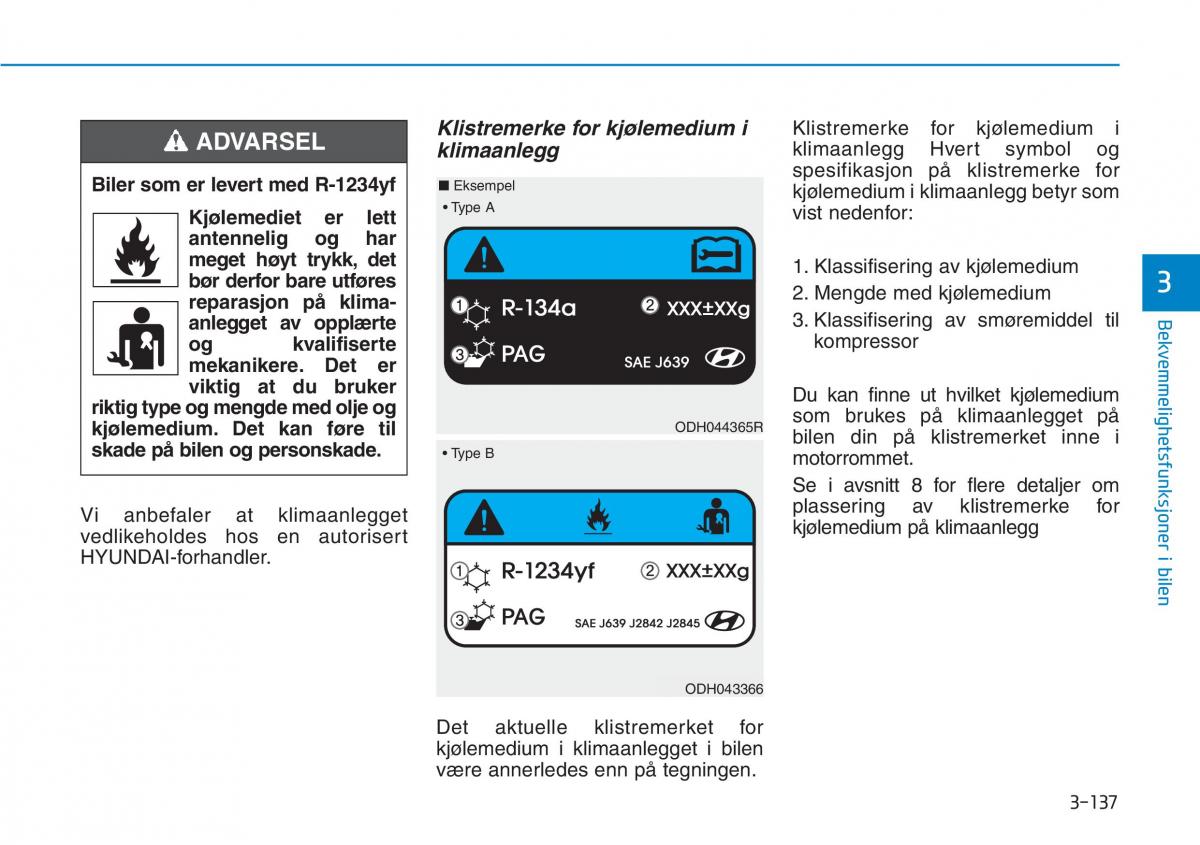 Hyundai Kona bruksanvisningen / page 219